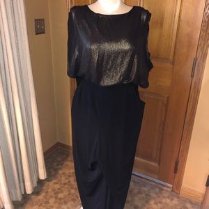 Metallic top jumpsuit